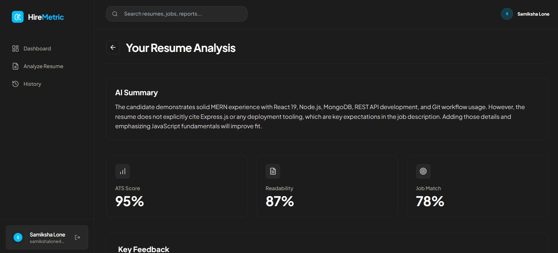 ScoreSync Analysis Results